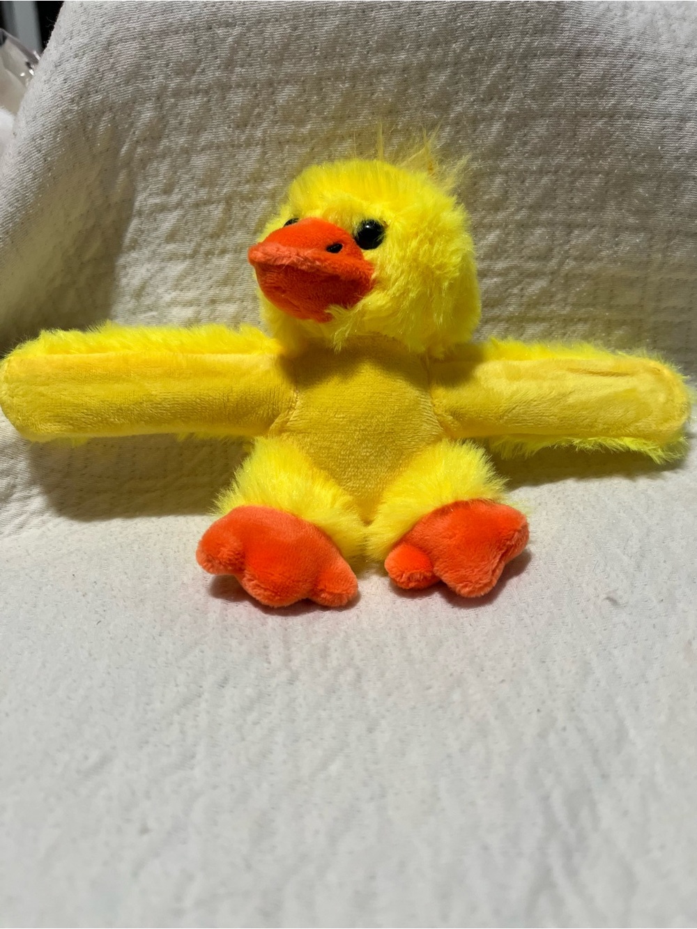 Cute Yellow Duck Plush Toy Floppy Long Arms Stuffed Animal Kawaii Soft